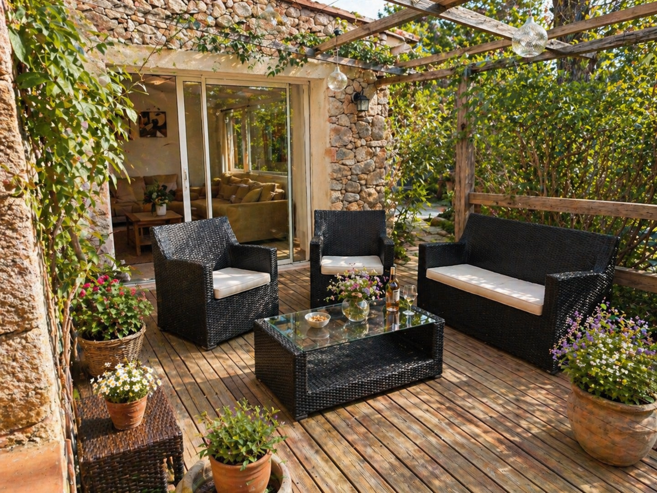 Terrasse Villa Salvacintoggio 