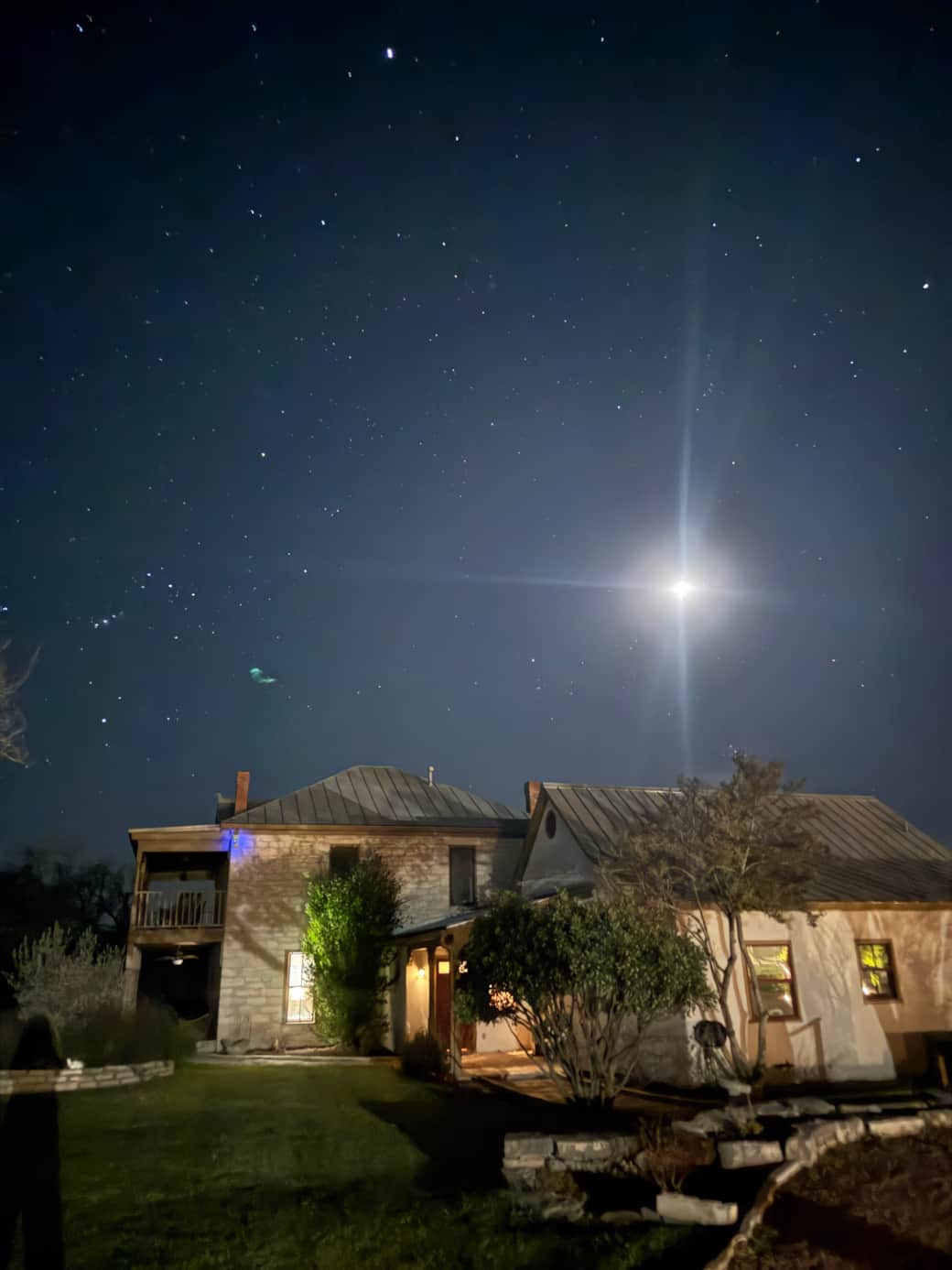 Rock House Stars and Moon Rock House Stars and Moon
