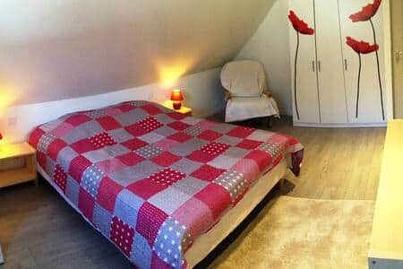 Chambre lit 160 + lit bébé