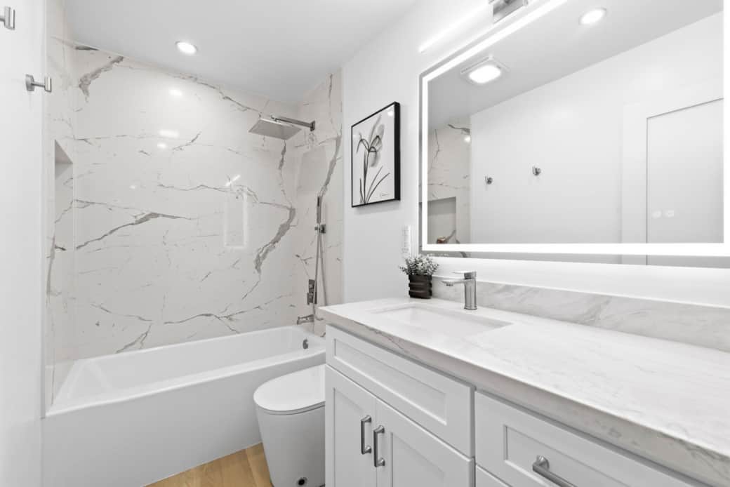 Remodeled Full Bathroom