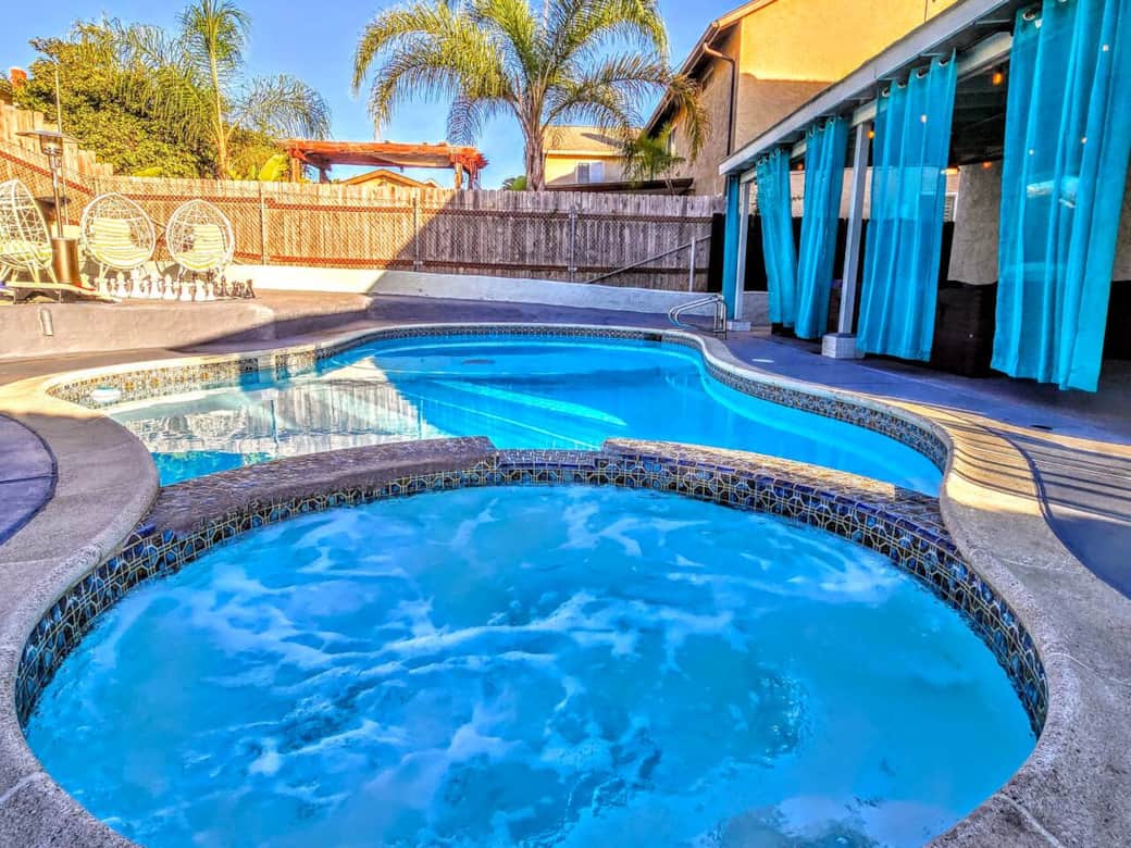 Hot Tub / Pool Area Overview