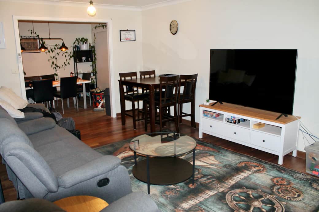 Lounge - Comfortable seating, a Smart TV with Netflix, and plenty of space to relax