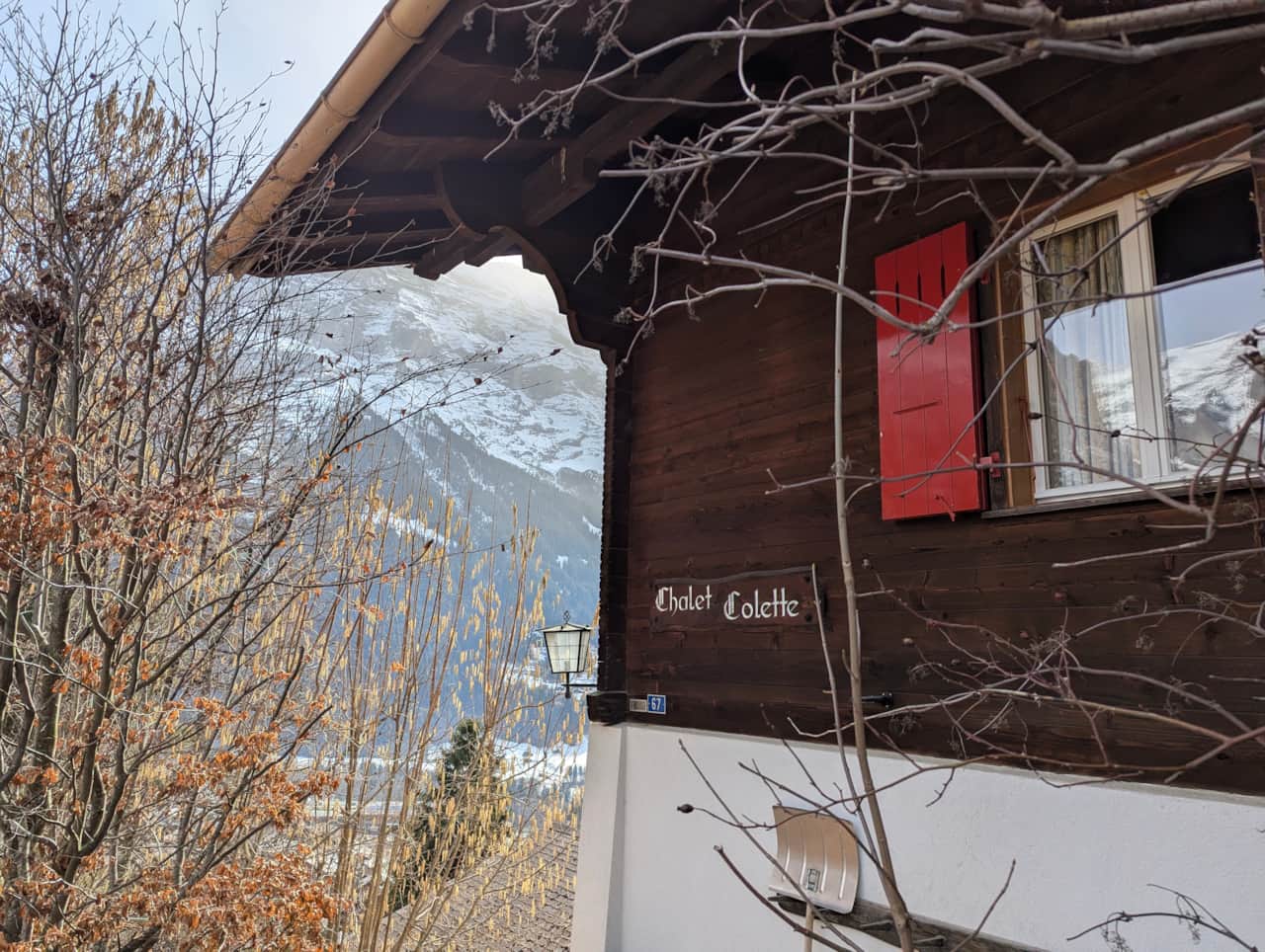 Chalet front