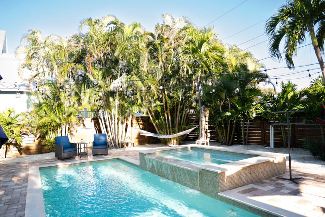 heated pool/spa