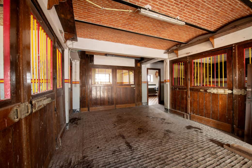 Belgique, Vielsalm, Rue Freddy Wampach 21, Domaine Le Priesmont, Dependance, interieur, ecuries (15_