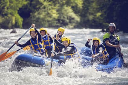 Rafting in Aime La Plagne