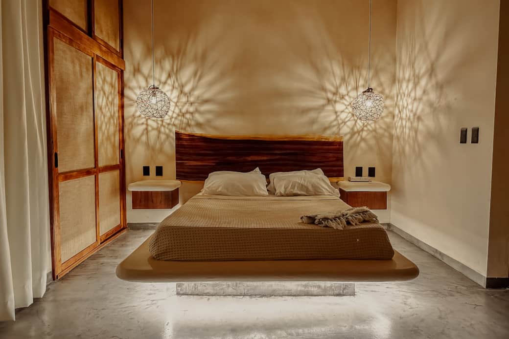 Bohemian Bed and Closet