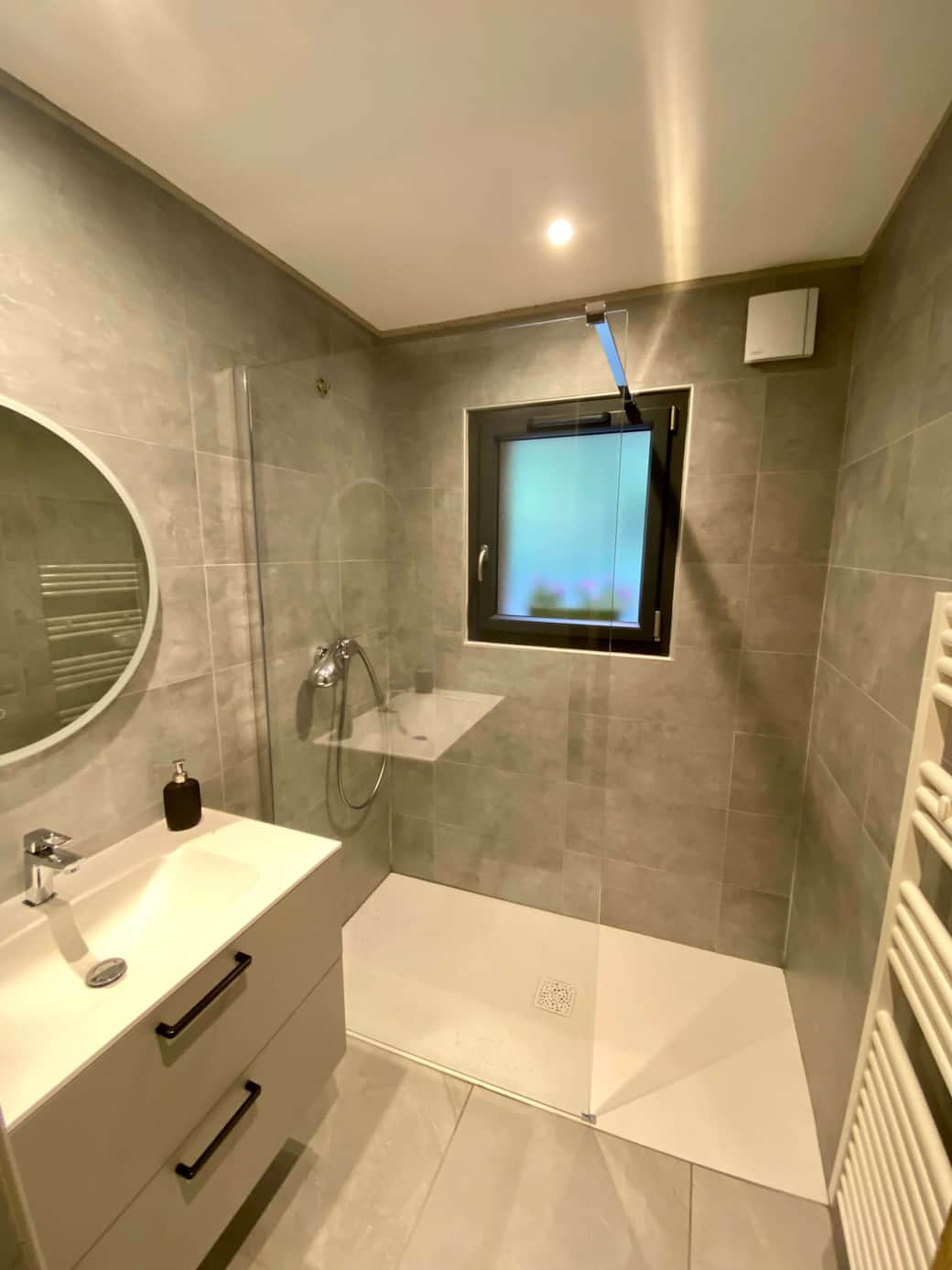 Chalet mont milo salle bain douche italienne Chalet mont milo salle bain douche italienne