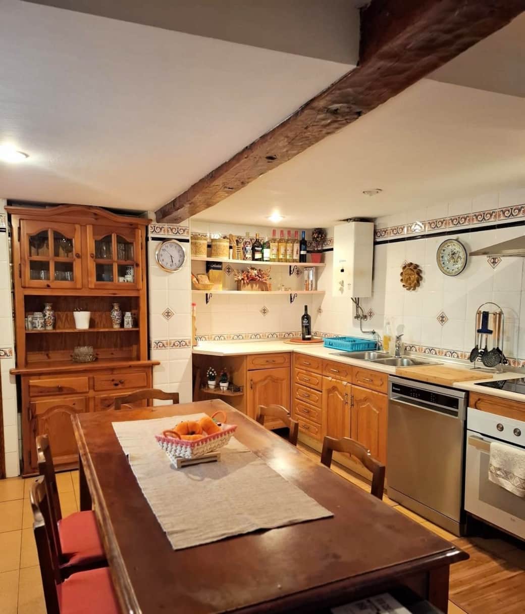 Cocina completamente equipada