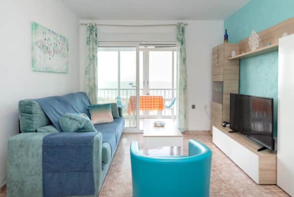Salón con vistas al mar – Acogedor y romántico en Cullera