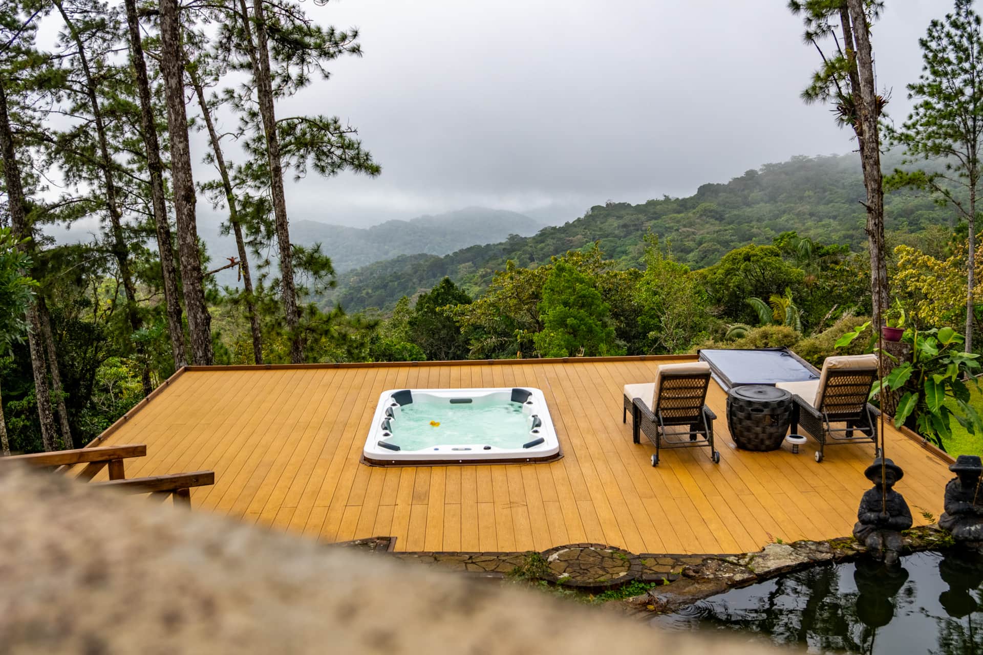 Jacuzzi y vistas