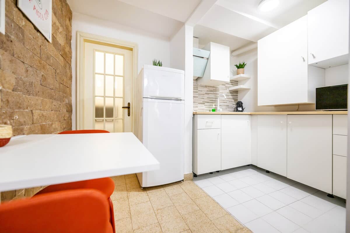 Sala da pranzo e cucina da un design semplice ma impeccabile!