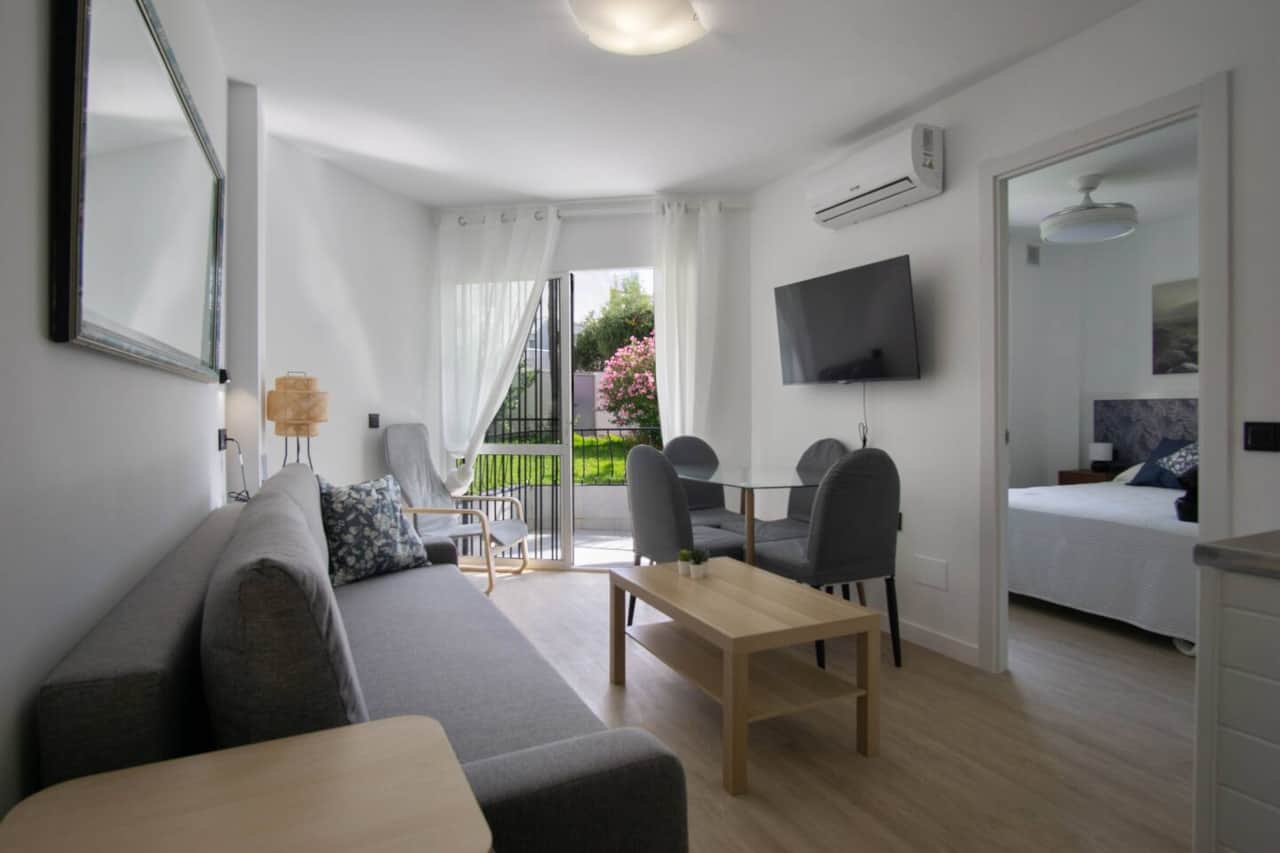 Bright living room apartment in Nerja