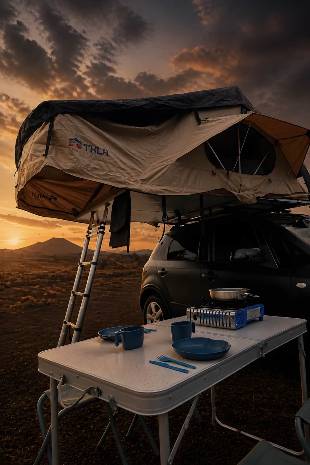 Cuisine équipée pour votre road trip autour de l'île de la Réunion
