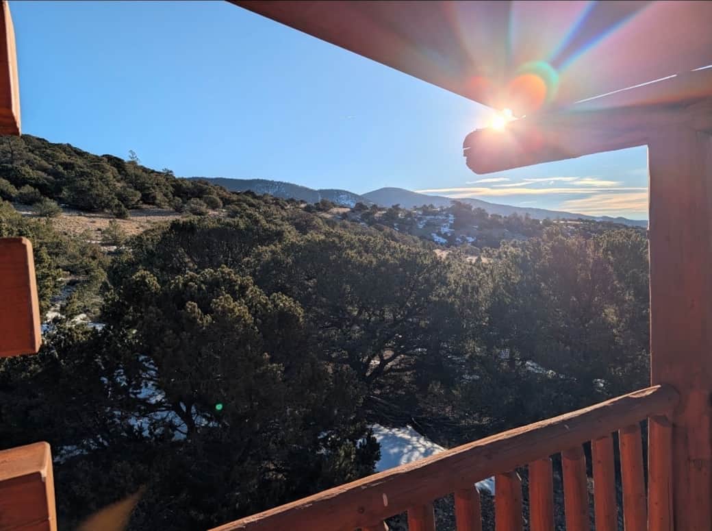 Expansive Mountain views from the property, your private Colorado escape