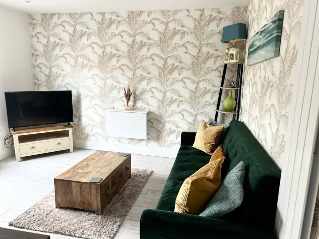 Lounge with smart TV