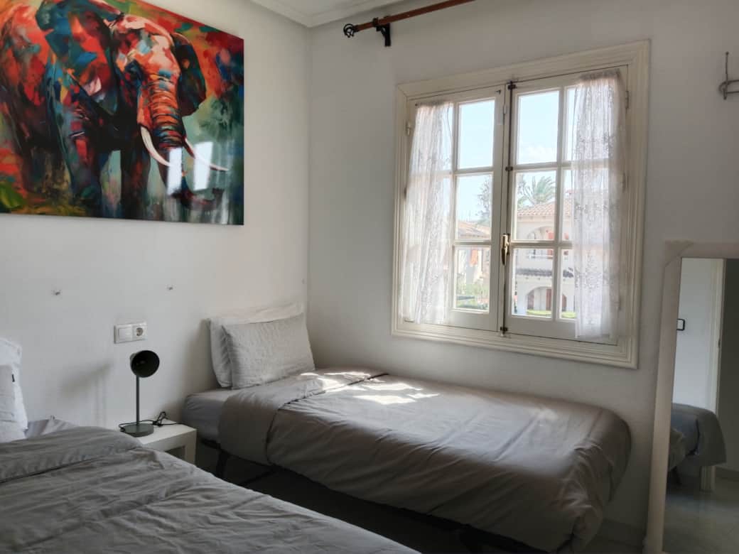 Bedroom 2 - with fan