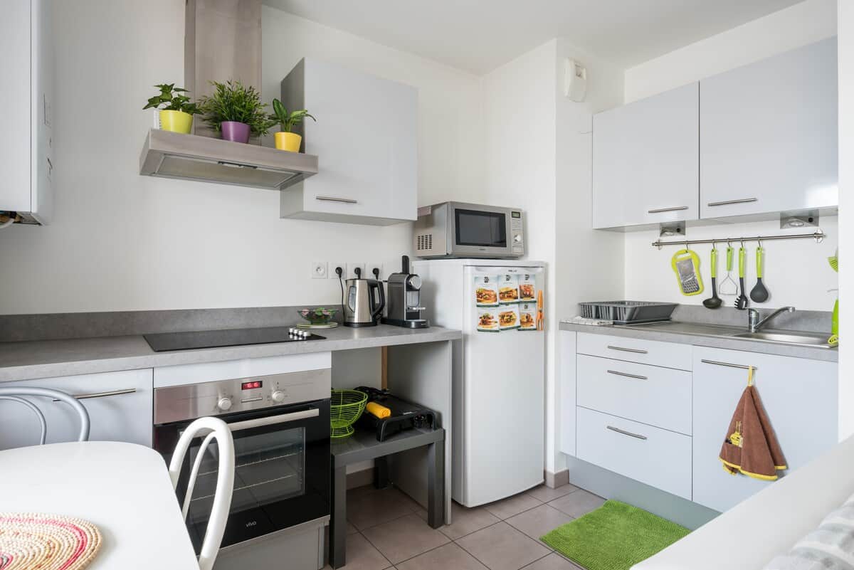 Cuisine américaine entièrement équipée