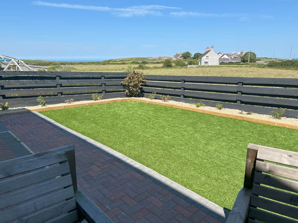 Enclosed rear garden