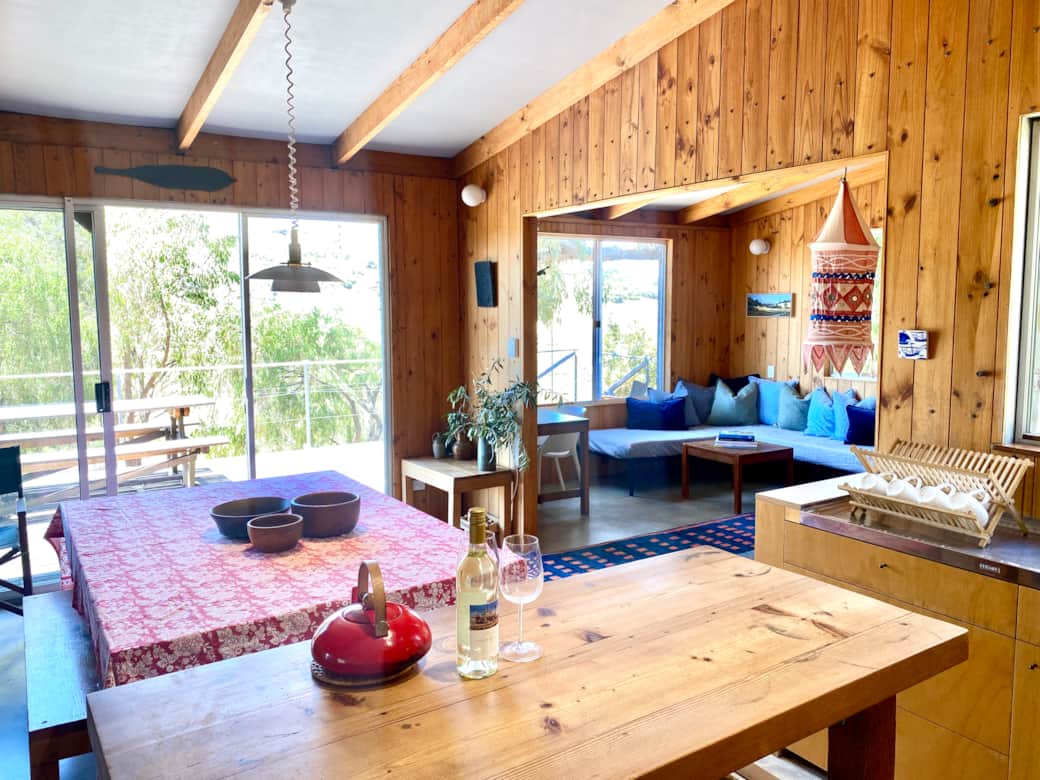 Simple open plan living