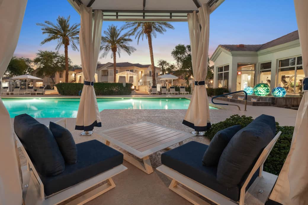 Pool Side Cabanas