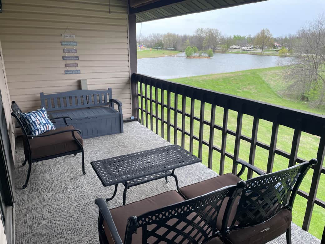 Deck View from Primary Bedroom