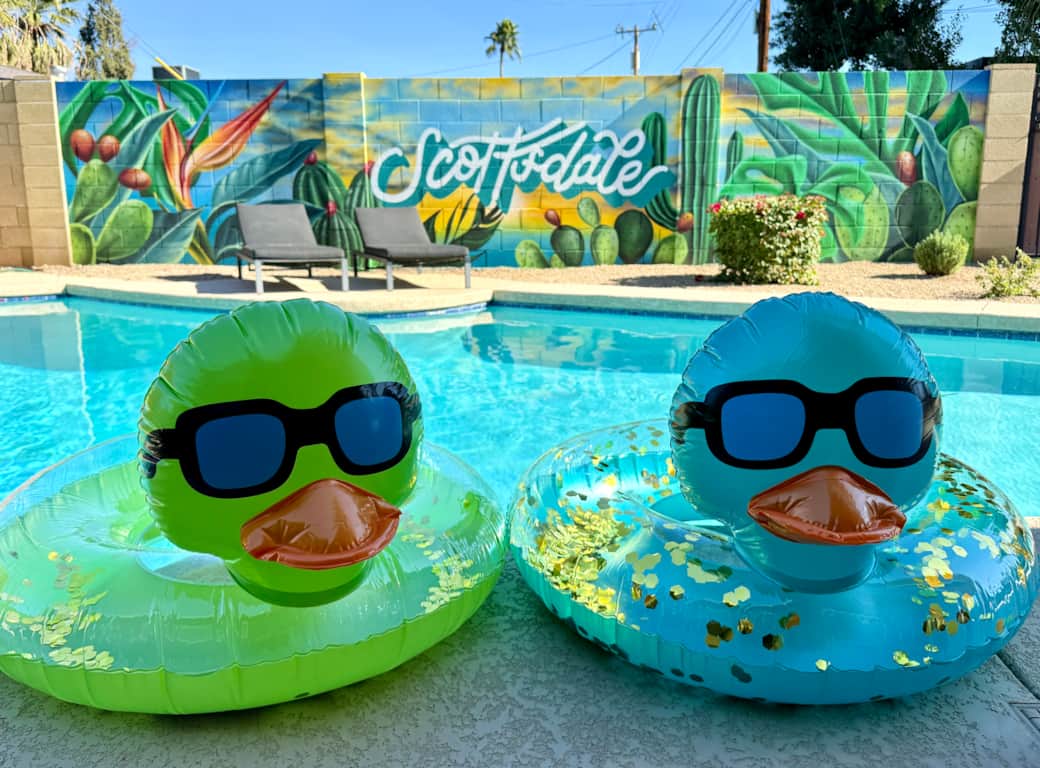 Backyard Mural & Pool