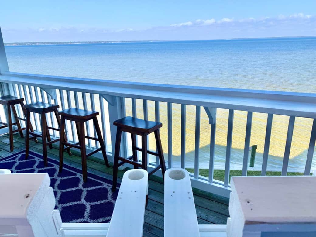 Balcony with a nice view, Tranquil Seas, Innerarity Townhomes, Perdido Key FL