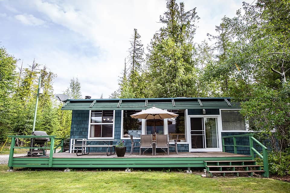 Exterior and deck