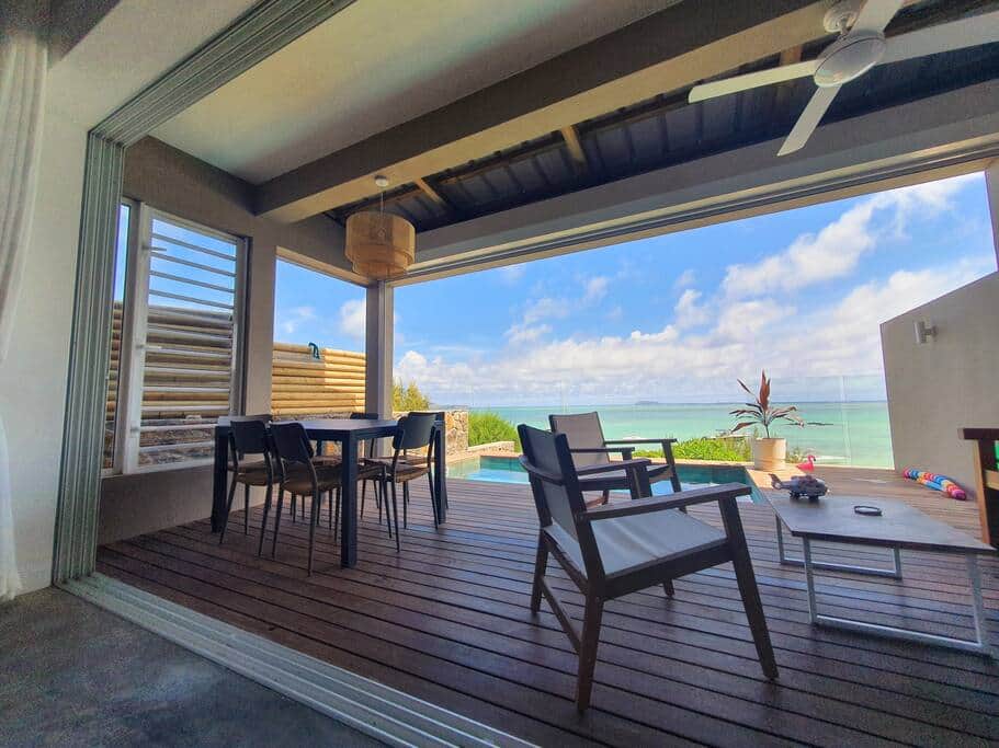 Sea view terrace