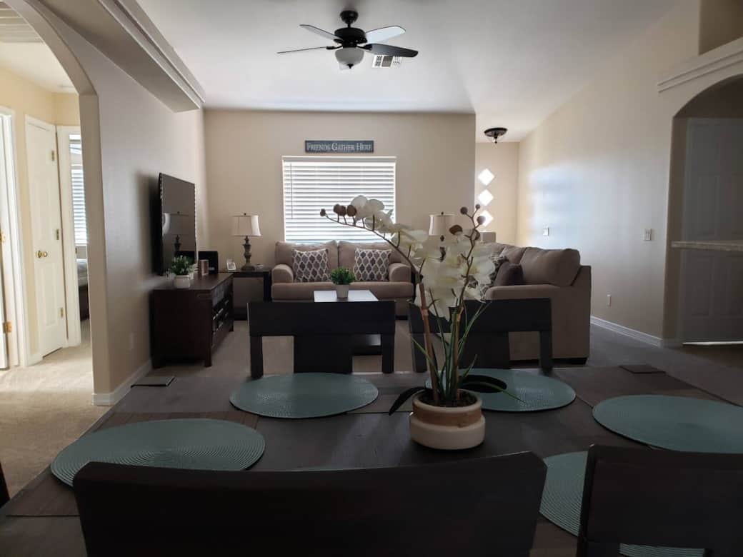 Open floor plan