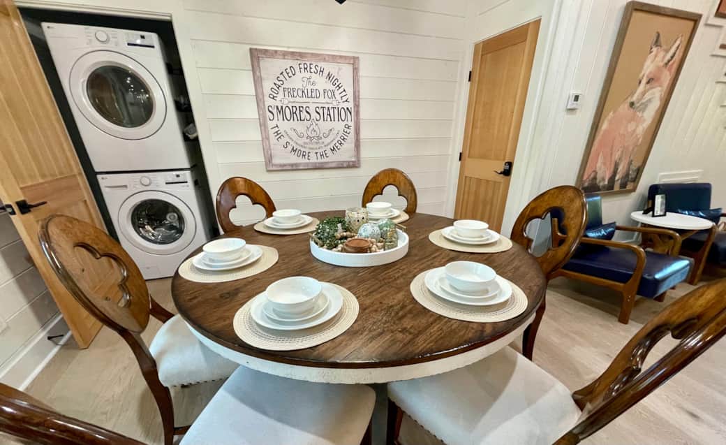 6 person farm table
