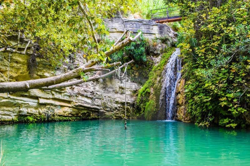 The Baths of Aphrodite nature site