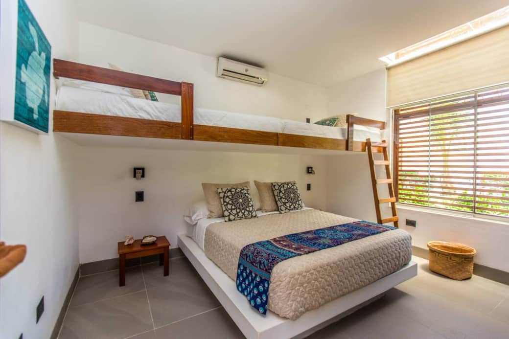 Punta Sal beachfront vacation rental rooms