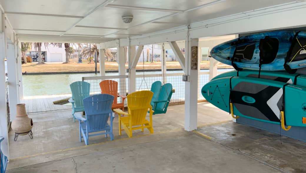 Relax in the shade or explore the canals