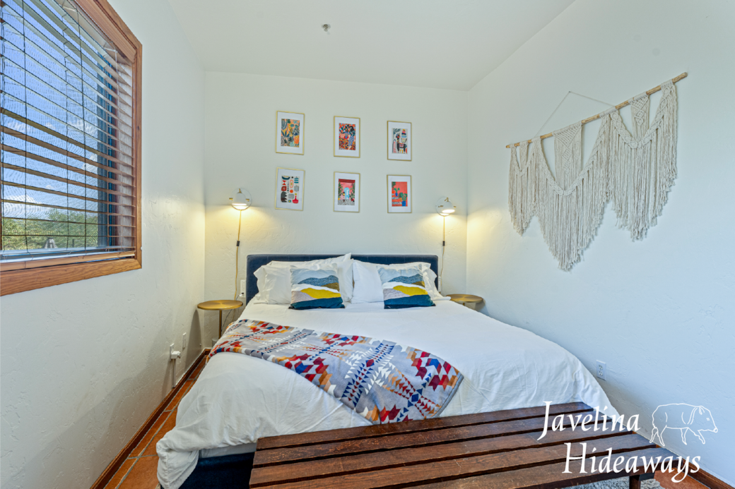King Bed & West Facing Window