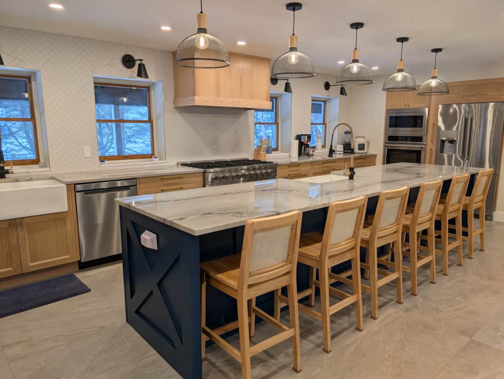 huge kitchen