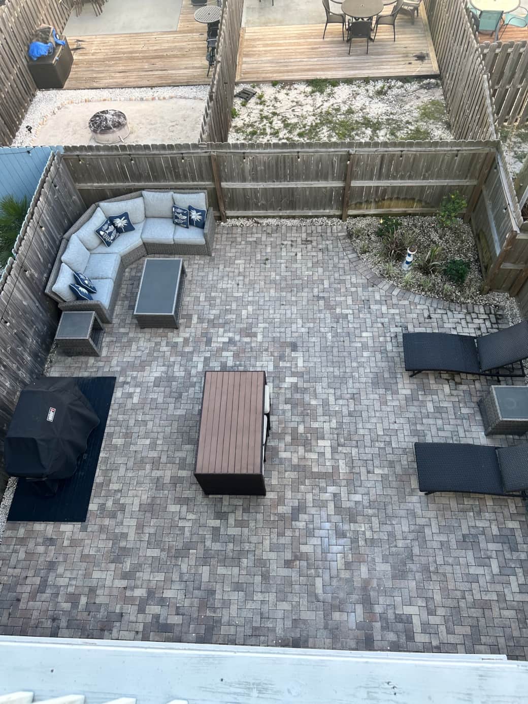 Rear Patio