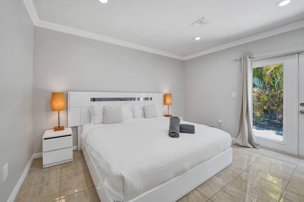 Master Bedroom with King bed