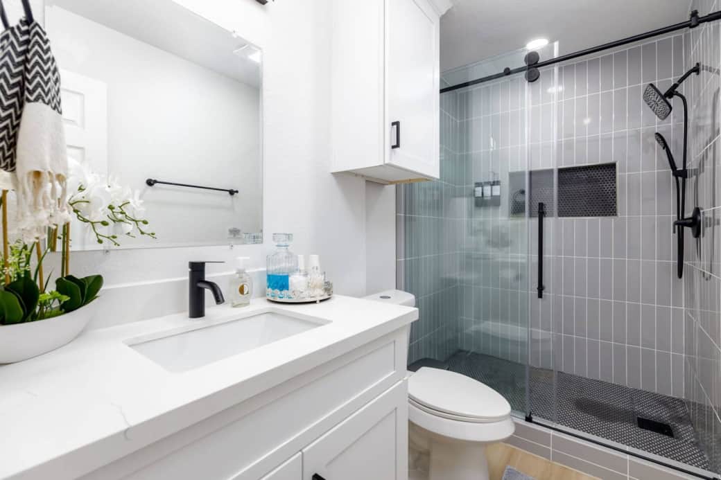 Master Shower in Master Bedroom