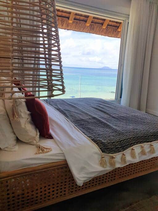 Sea view bedroom