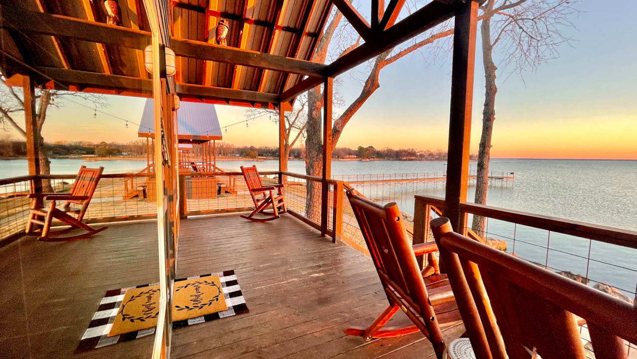 Austin Cabin Porch