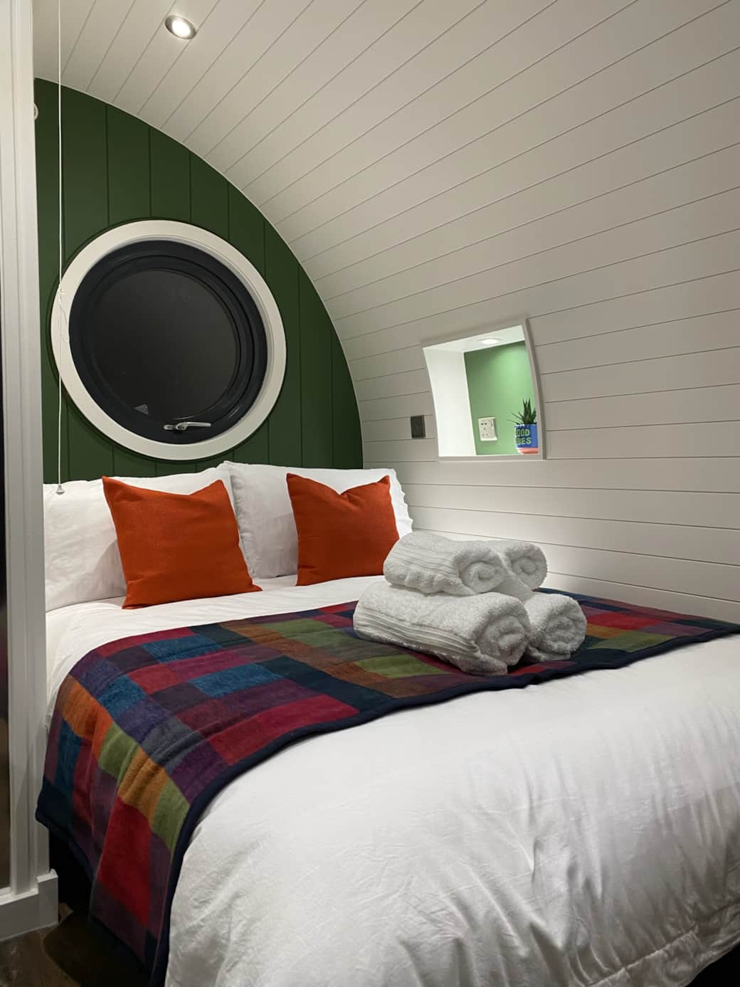 Comfortable double bed