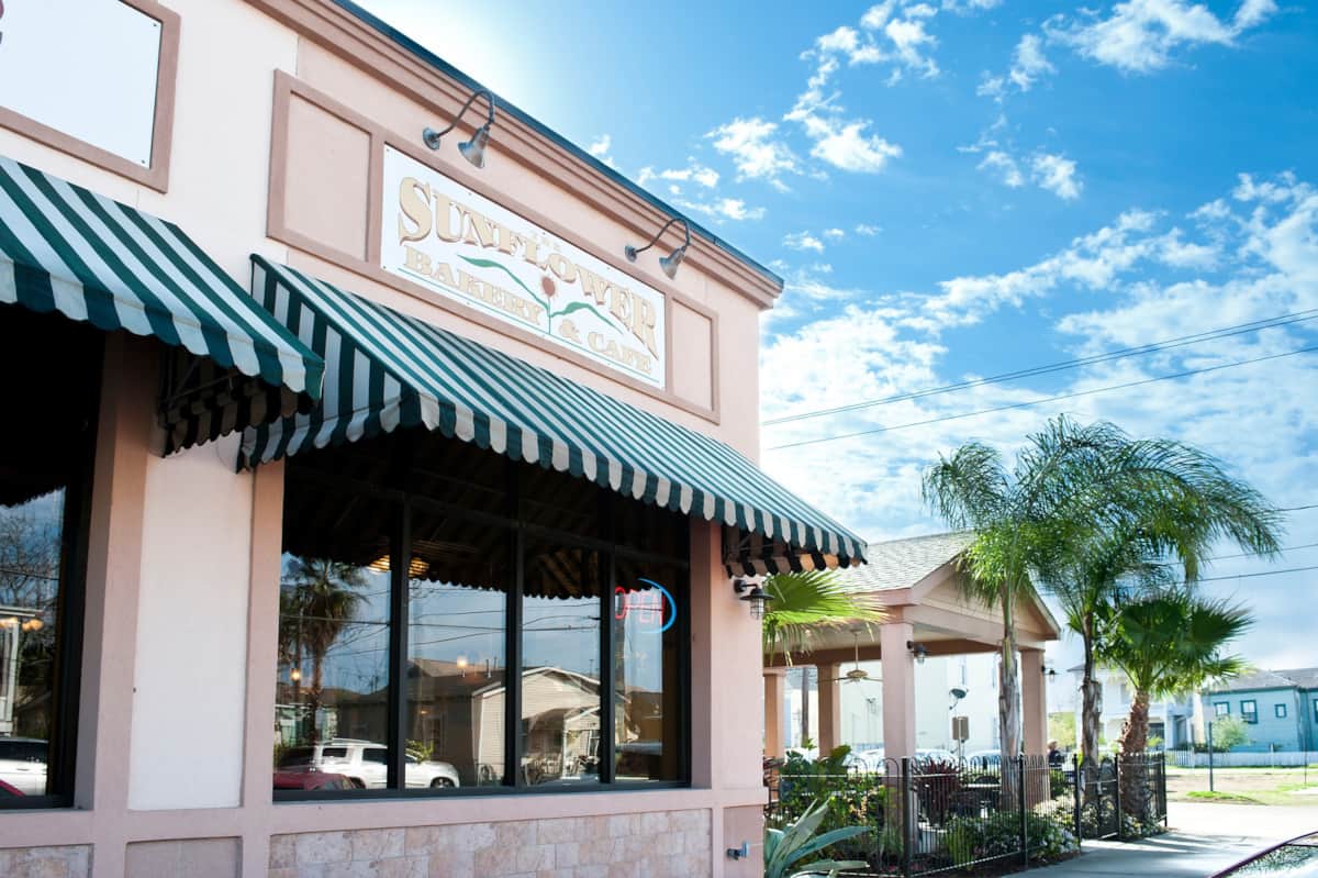 Breakfast at Sunflower Bakery and Cafe in Galveston