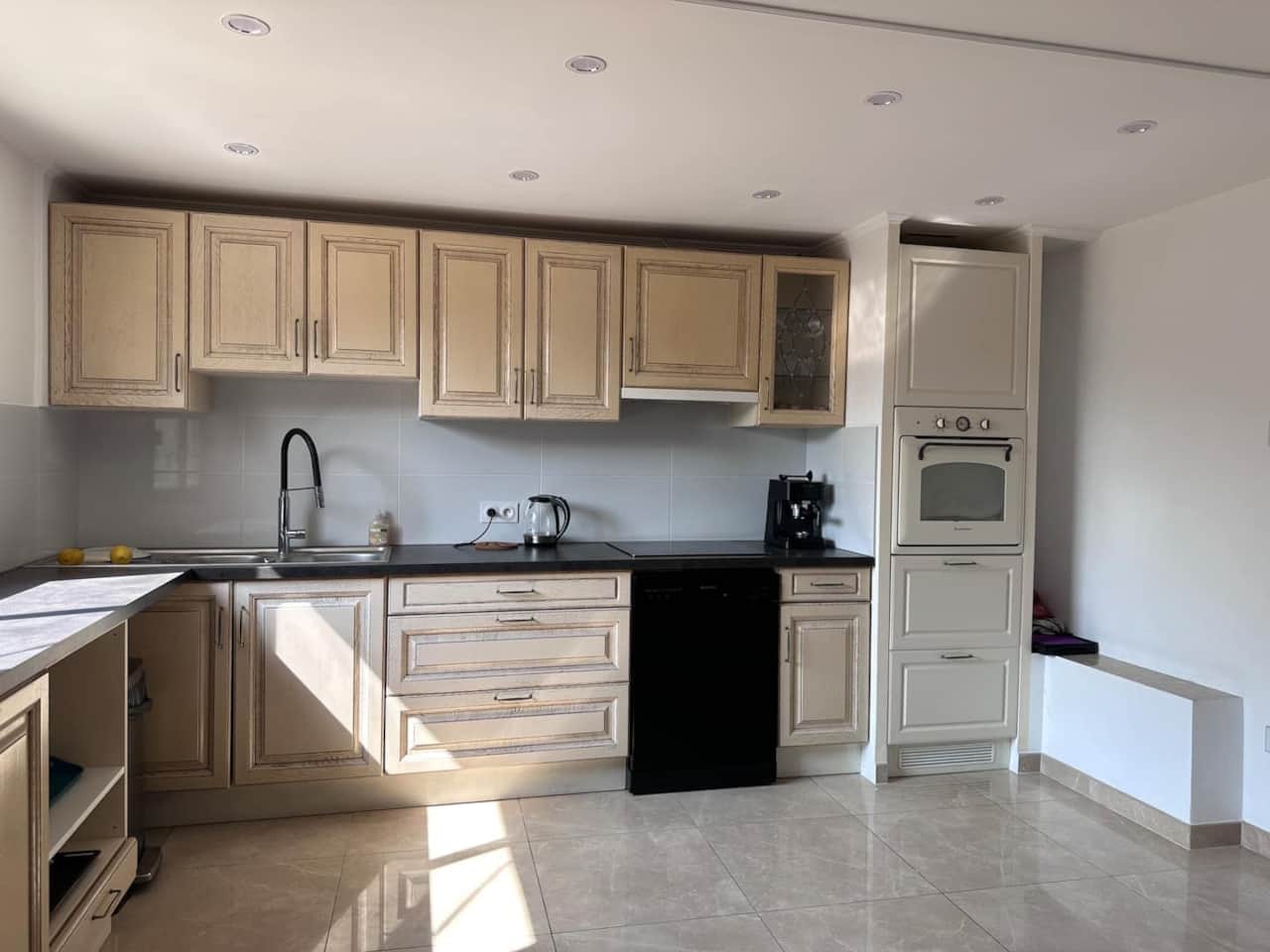 La cucina attrezzata