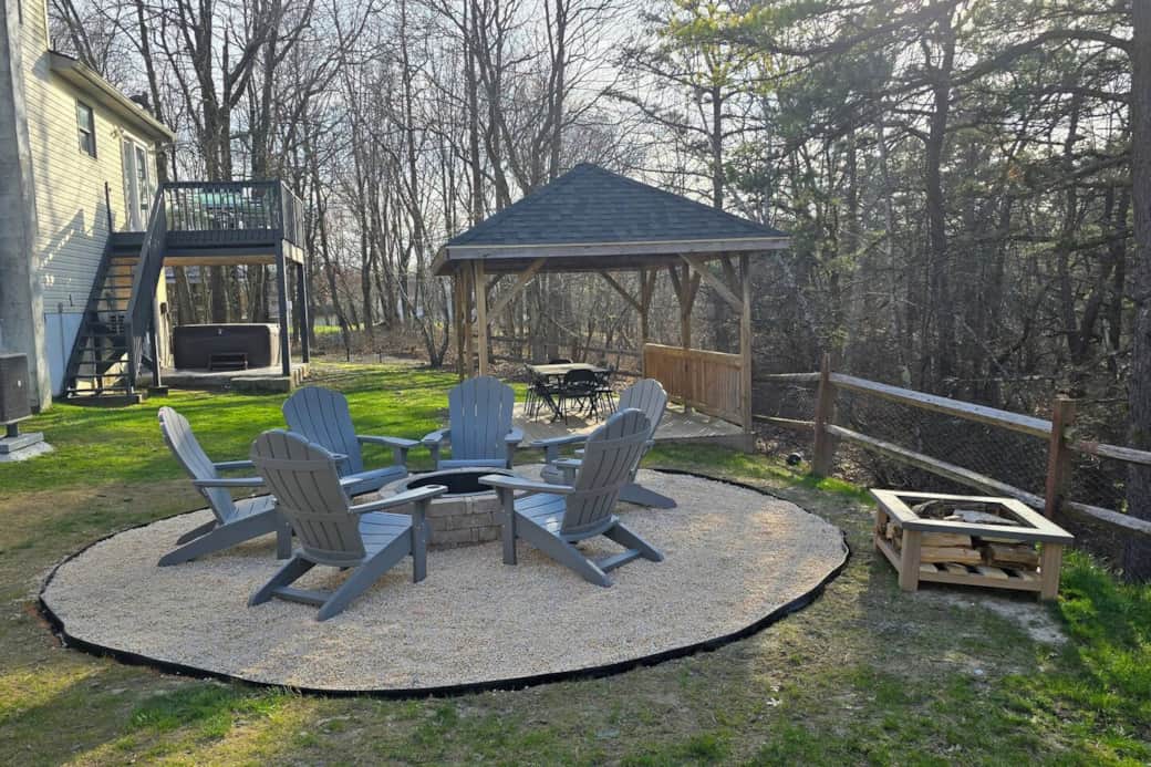 Wonderful firepit. Relax with your family Wonderful firepit. Relax with your family
