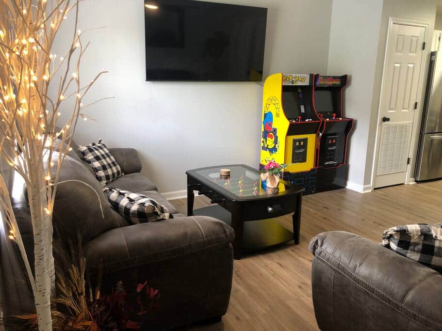 Plenty of space for everyone AND a pullout sofa-bed!