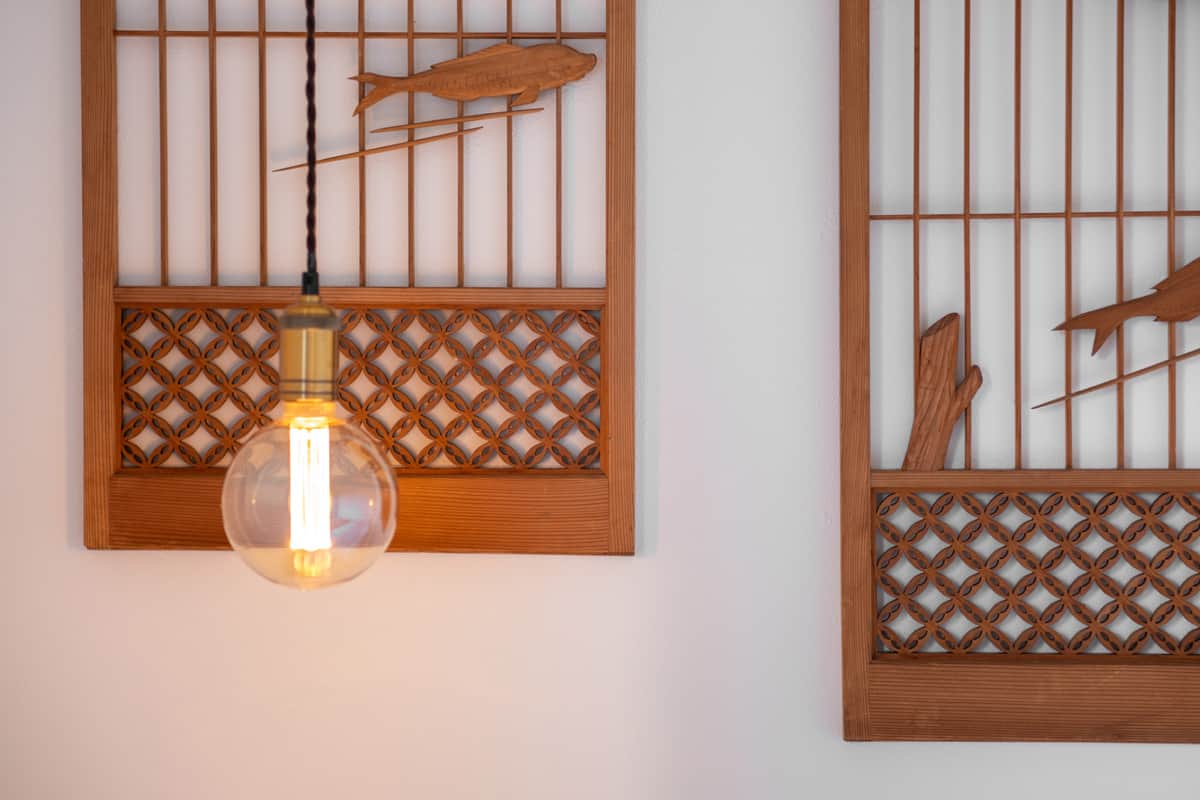 Our suites at 縁EN in Furano are thoughtfully curated with antiques 