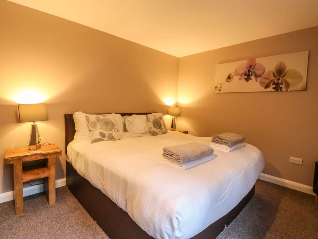 Fluffy towels and luxury bedsheets