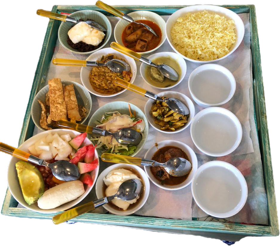Local dishes from Jayalath